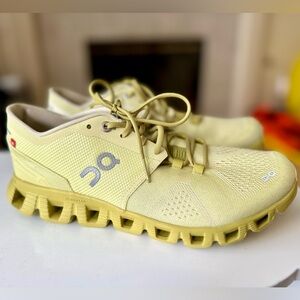 On Running Women's Sneakers in Light Yellow